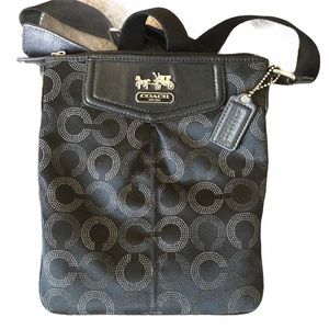 Coach Madison Dotted Op Art Swingpack 44394 Bag